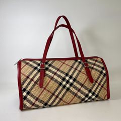 希少】Burberrys バーバリー ノバチェック ポーチ クラッチバッグ 金