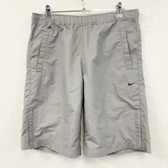 NIKE　ナイキ　CLIMA-FIT　ハーフパンツ/ショートパンツ　スウッシュ　グレー　Sサイズ　古着【値引き交渉OK！】