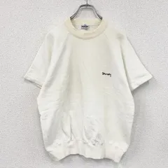 Wrangler　ラングラー　半袖スウェットTシャツ　シングルステッチ　オフホワイト　古着【値引き交渉OK！】のサムネイル