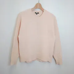 UNIQLO ユニクロ スフレヤーン クルーネック セーター 無地 コクーンシルエット ピンク Mサイズ 〇◇のサムネイル