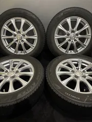 ★205/60R16 BRIDGESTONE/VRX3 23年/21年製 STAYER 16インチ 6.5J +40 114.3 5H スタッドレス 4本 90 ノア ヴォクシー (南4-M505)のサムネイル