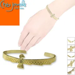 chibi jewels チビジュエルズ チビ ジュエルズ ブレスレット バングル ゴールド アローカフ フェザーカフ ネイティブバードカフ ネイティブクロスカフ コーラルブランチカフ ブランドのサムネイル