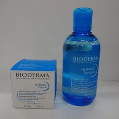 F3412 BIPDERMA ビオデルマ イドラビオ モイストクリーム 50ml 使用期限202712・モイスチャライジング ローション 250ml 計2点セットのサムネイル