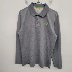 100/L プーマ 長袖 カラーTシャツ