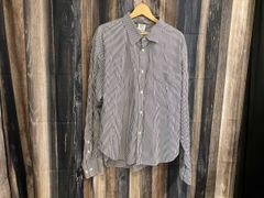 COMME des GARCONS SHIRT×VETEMENTS STRIPE OVER SHIRT 長袖シャツ WSS17CDG1 17SS