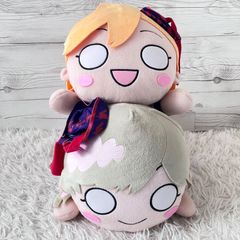 러브라이브! 슈퍼 스타 메가 점보 잠 썰매 봉제 인형 시부야 카논 당가 가능 2 점 세트 태그 첨부 2R