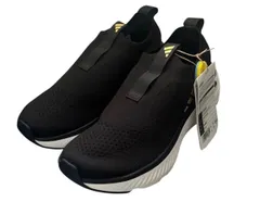 adidas レディース スニーカー 黒×金 スリッポン