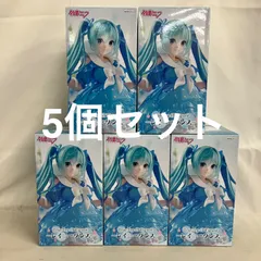 未開封 初音ミク Trio-Try-iT Figure レイニーダンス フィギュア 5個セット SF6497 c107