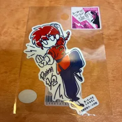 B SIDE LABEL ステッカー　らんま　女　るーみっくワールド