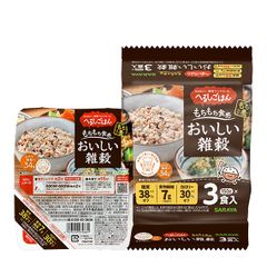 へるしごはん 大麦入り150g x 3食入24パック72食分賞味期限9月17日