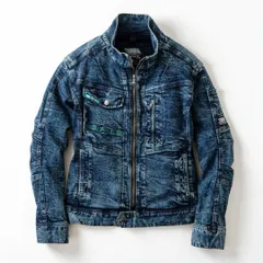 TORAICHI 寅壱  デニム長袖ブルゾン 8920-124 LL 4コン 作業服 作業着 トライチ  【アウトレット品】のサムネイル