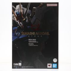 영혼 스토어 한정 METAL BUILD 스트라이크 건담 - 헬리오 폴리스 롤아웃 Ver.- 기동 전사 건담 SEED (시드) 완성품 가동 피규어 반다이 스피릿
