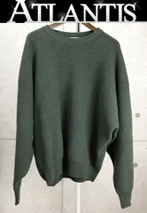 FEAR OF GOD 銀座店 フィア オブ ゴッド 美品 クルーネック ニットセーター 長袖 メンズ size:M カーキ 103525のサムネイル