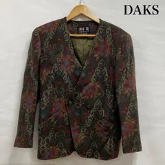 ダックス OLD オールド ノーカラー ダブル ペイズリー レディース M ISItems【USED】【古着】【中古】50121208のサムネイル