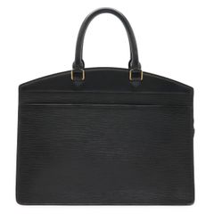 LOUIS VUITTON 極美品 エピ リヴィエラハンドバッグ 黒 ブラック 