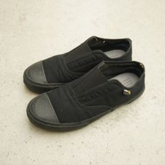 REPRODUCTION OF FOUND リプロダクションオブファウンド CORDURA イタリアン ミリタリー トレーナー ローカット シューズ 靴 黒 3611Q2