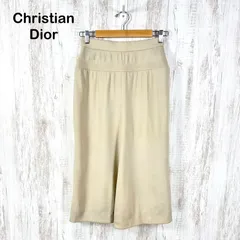 90s Christian Dior ヴィンテージ クリスチャンディオール ウール ロングタイトスカート ベージュのサムネイル