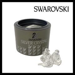 美品]スワロフスキー Swarovski ベビーペンギン 3羽セット - メルカリ