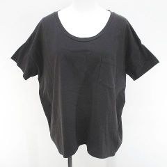 美品【Col Pierrot コルピエロ Uネック Tシャツ】ネイビー 半袖 - メルカリ