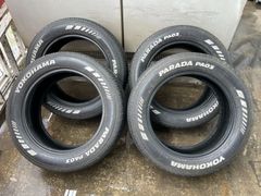 215/60R17 ヨコハマタイヤ PARADA PA03 ホワイトレター2本 - メルカリ