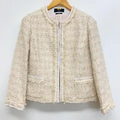 m5688 イネド INED ノーカラー ジャケットのサムネイル