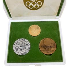 1964年 東京オリンピック 記念メダル 金銀銅セット ケース・説明書付き