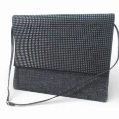 アルマーニエクスチェンジ A/X ARMANI EXCHANGE ショルダーバッグ ドット ネイビー デニム のサムネイル