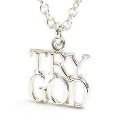 ティファニー ペンダント レディース TRY GOD チャーム チェーン付
