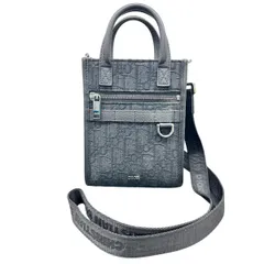 【6/9価格改定】Christian Dior 極美品 クリスチャン ディオール サファリ ノースサウス ミニトート オブリーク トロッター 2way トートバッグ ショルダーバッグ 2ESWS017YKY ハンドバッグ CD Aランク 鑑定済 中古