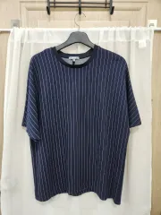 アレグリ Allegri ストライプ Tシャツ ネイビー Lのサムネイル