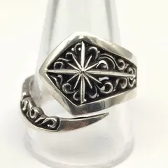 【美品】SAAD 　サード　アラベスク　サンシンボル　リング　シルバー925　24号　10.7gのサムネイル