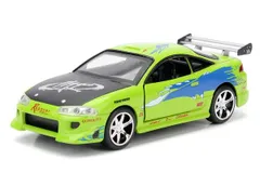 新品 JADA TOYS 1/32 ワイルド・スピード ミツビシ エクリプス グリーン/グラフィックス (ブライアン) 完成品ダイキャストミニカー JADA97609 [佐川急便]のサムネイル