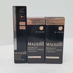 W2258 マキアージュ ドラマティックエッセンス マスカラ 7g / リキッド 25ml×2 計3点セット【赤字覚悟】のサムネイル
