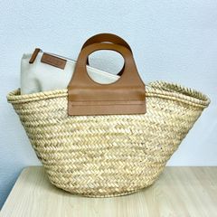 HItsuki Pochette カゴバック チャーム・レザーカバー2枚セット - メルカリ