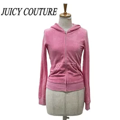 JUICY COUTURE ジューシークチュール ジップパーカー パイル生地 35 PNK/ピンクのサムネイル
