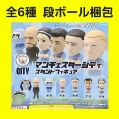全6種 コンプ マンチェスターシティ スタンドフィギュア ガチャ
