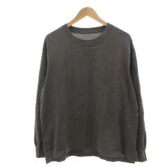 マニュアルアルファベット MANUAL ALPHABET V Tシャツ 2 灰色 グレー 無地 ラウンドネック 長袖 /SCのサムネイル