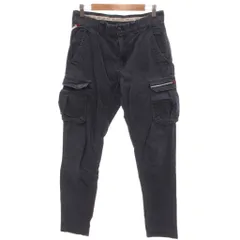 トミー TOMMY JEANS カーゴパンツ ジップフライ ベルトループ テーパード 紺 ネイビー /YF ■GY99のサムネイル