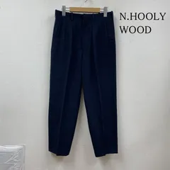 エヌハリウッド センタープレス スラックス タック パンツ ジップアップ 無地 152-PT03 メンズ 36 ISItems【USED】【古着】【中古】50122872のサムネイル