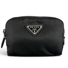 PRADA プラダ Re-Nylon ポーチ ブラック 三角ロゴ 定価71,5… - メルカリ