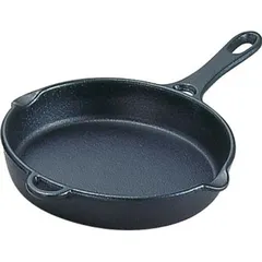 メーカー正規品 新品 岩鋳 Iwachu フライパン17 黒焼付 内径16.5cm IH対応 南部鉄器 24010のサムネイル
