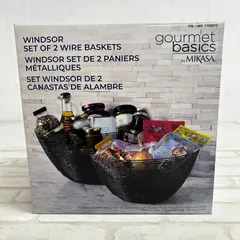 グルメ ベーシックス メタル バスケット 2個 セット Gourmet Basics Metal Baskets 2pc  5.0 レビューを読む. 同じページのリンク。 (3) 商品番号1759373