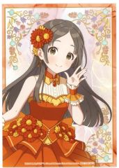 [중고] 캐릭터 카드 쿠라모토 치나 브로마이드 floral dress ver. [학원 아이돌 마스터×HANA·BIYORI] 대상 상품 구입 특전