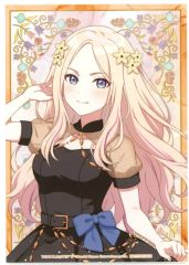 [중고] 캐릭터 카드 십왕성남 브로마이드 floral dress ver. [학원 아이돌 마스터×HANA·BIYORI] 대상 상품 구입 특전