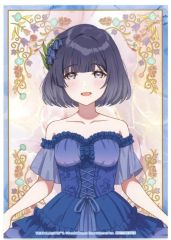 [중고]캐릭터 카드 진야 미스즈 브로마이드 floral dress ver. [학원 아이돌 마스터×HANA·BIYORI] 대상 상품 구입 특전