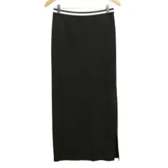 プラージュ Plage 22SS ダンボール ジャージー タイト ロング スカート 美品 38 ブラックのサムネイル