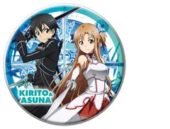 ソードアート・オンライン 特大 缶バッジ風プレート キリト アスナ SAO グッズのサムネイル