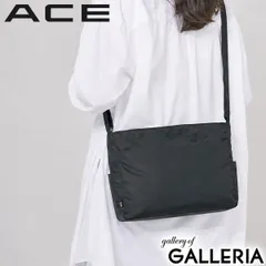 【正規品5年保証】 エース ショルダーバッグ レディース 斜めがけバッグ ブランド ナイロン ACE バッグ 軽い 軽量 斜めがけ 小さめ シンプル カジュアル おしゃれ 大人 ミニショルダーバッグ B5 アリッサム 17691 ブラックのサムネイル