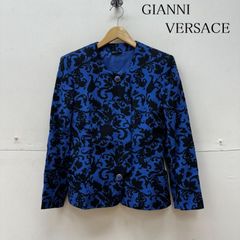 Gianni Versace ジャケット ショート丈 ボレロ シルク 黒 F - メルカリ