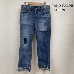新品】ポロラルフローレン パッチワークデザイン ダメージデニム 26